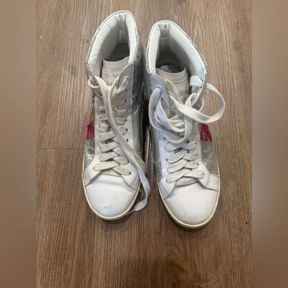 Saint Laurent‎ Love High Top Sneakers
